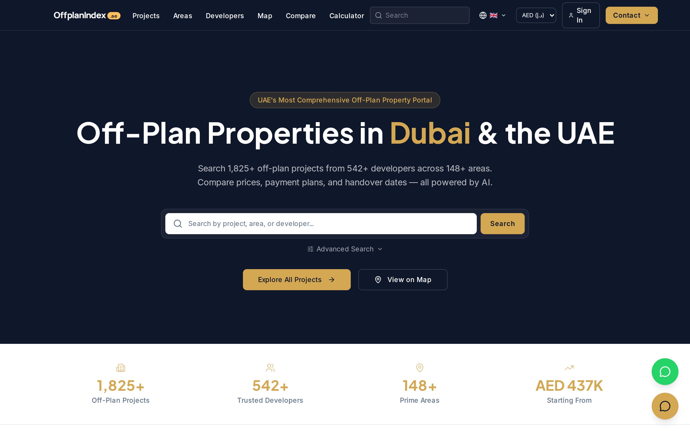 OffplanIndex screenshot