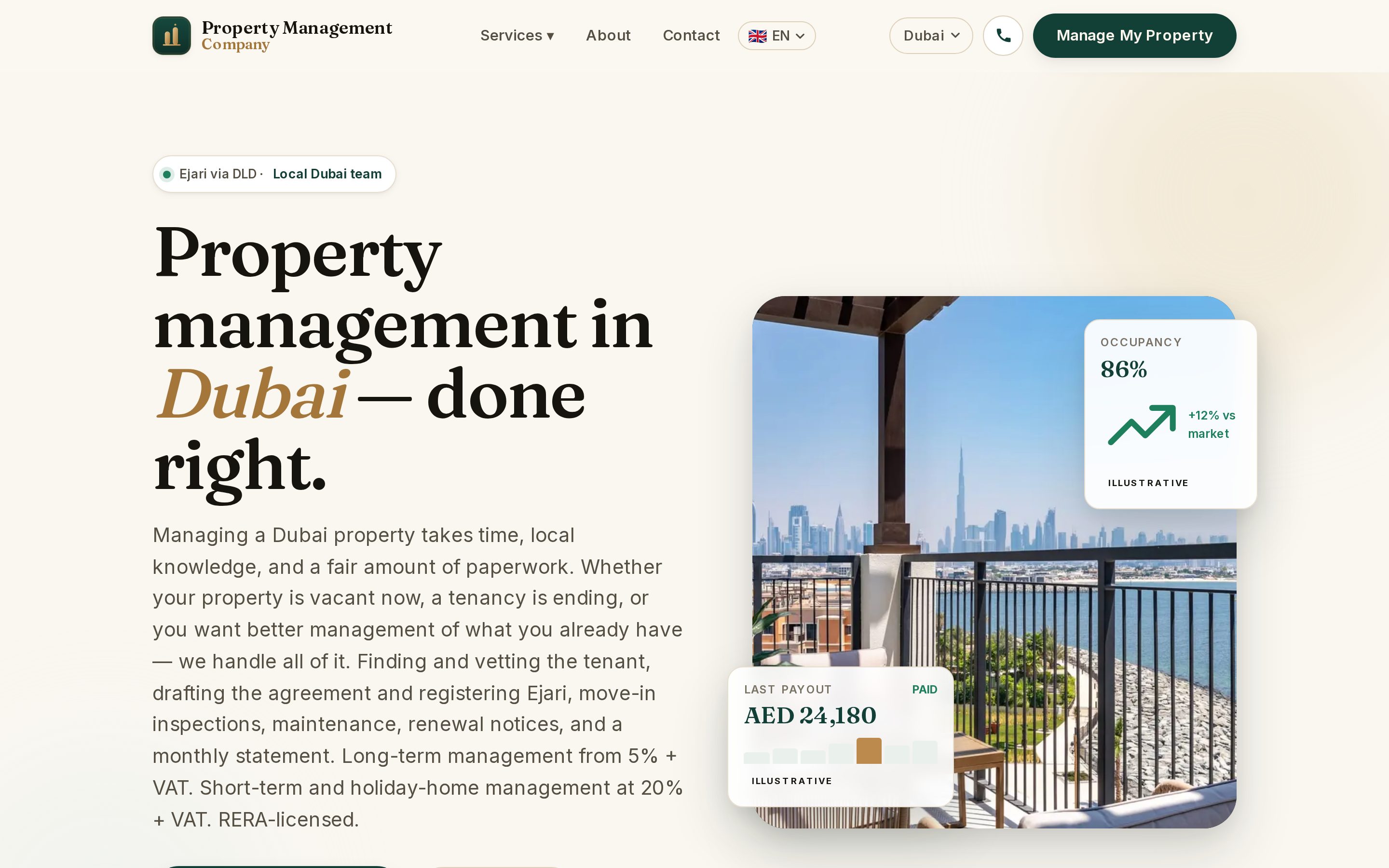 Property Management Company screenshot